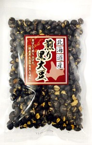 ■小ロット■北海道産の黒大豆を香ばしく煎りあげました【北海道産　煎り黒大豆】