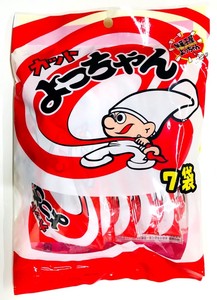 よっちゃん食品工業【カットよっちゃん7袋入】個包装　駄菓子　いか珍味