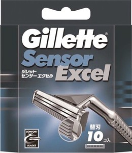 ジレット(Gillette)　センサーエクセル 替刃 10個