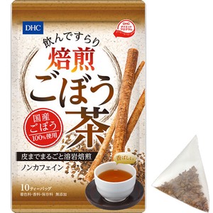 ※DHC 飲んですらり 焙煎ごぼう茶 ノンカフェイン 10ティーバッグ【食品・サプリメント】