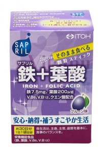 サプリル 鉄＋葉酸【栄養機能食品】 2g×30袋