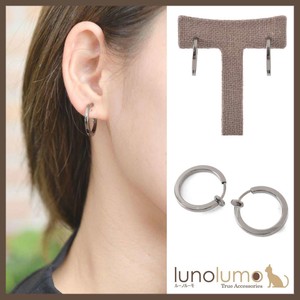 Clip-On Earrings Earrings black Ladies' Simple 2cm