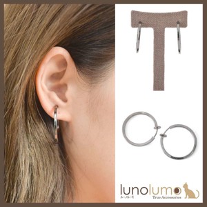 Clip-On Earrings Earrings black Ladies' Simple 3cm