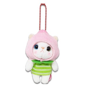 [choo choo] Cat Peach Plush Toy Mascot