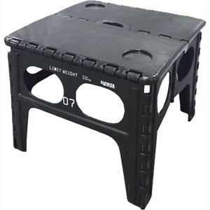 FOLDING TABLE CHAPEL BLACK SLW007