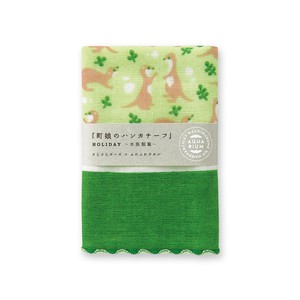 Gauze Handkerchief Otter Made in Japan