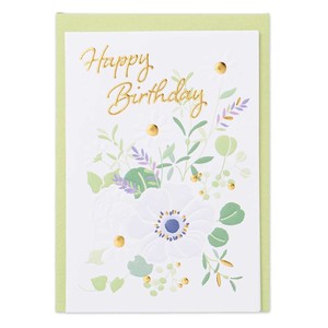 Greeting Card Flower Made in Japan