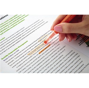 KOKUYO Highlighter Pen Three-way Glitter Marker