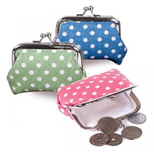 Daily Necessity Item Pouch Red Blue Green 3-colors