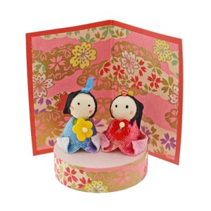 Doll Japanese Paper Crape Decoration Mini Matsuri Hina-Doll Days For Girls