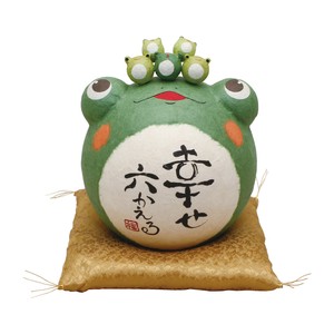 Ornament Chigiri Japanese Paper Plump Frog