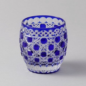 Edo-kiriko Drinkware Rock Glass Crystal