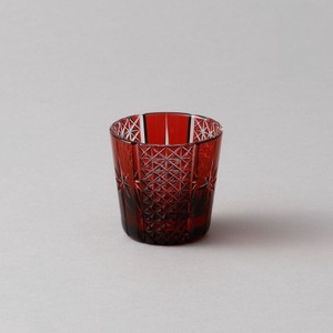 Edo-kiriko Drinkware Sake Cup Created by Tatsuya Nemoto Crystal