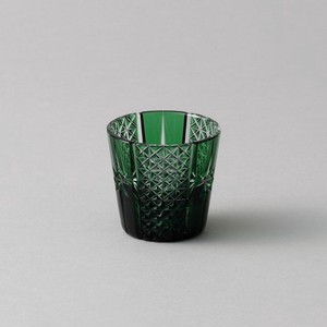 江户切子 玻璃杯/杯子/保温杯 Tatsuya Nemoto制造 清酒杯 水晶