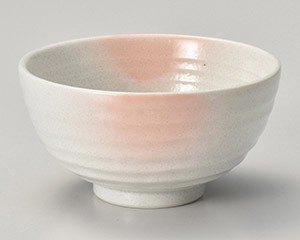 ピンク吹丸碗小【日本製　美濃焼】