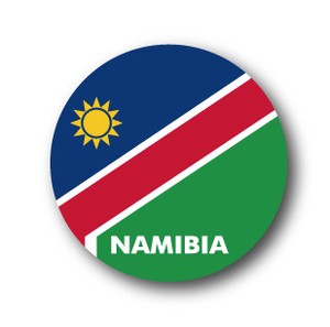 国旗缶バッジNO. CBFG-108 ナミビア(NAMIBIA) 国旗 旗 旅行　【2019新作】