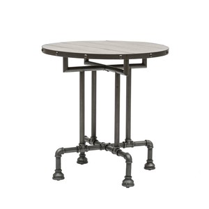 【Creative Co-Op Home】コーヒーテーブル,Wood & Metal Caf Table KD