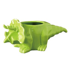Spices Dinosaur Pot Triceratops Green