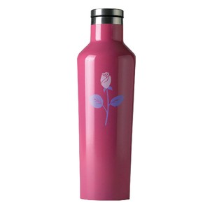 Water Bottle Pink Rose