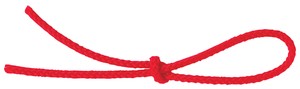 Nylon Edo Red Wrapping Ribbon