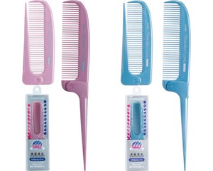 Comb/Hair Brush Pink Foldable