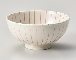 Mino ware Rice Bowl Red Made in Japan