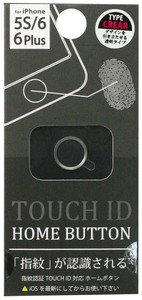 F.S.C.(藤本電業) [iPhone5S/6/6P] TOUCHID CL×BK OCI-A01