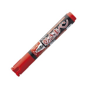 シヤチハタ 乾きまペン 太字 角芯 赤 K-199Nｱｶ 00000695