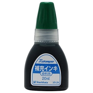 シヤチハタ 染料系インキ20CC 緑 XR-2Nﾐﾄﾞﾘ 00285729