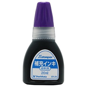 シヤチハタ 染料系インキ20CC 紫 XR-2Nﾑﾗｻｷ 00285731