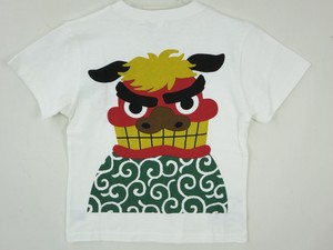 Items Jersey Stretch Japanese Pattern T-shirt Shishimai