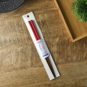 Chopstick Red Jagged Made in Japan