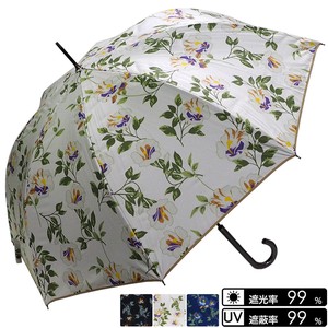 AL All Weather Umbrella Big Floral One push Umbrellas UV Cut