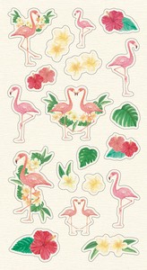 Washi Tape Sticker Flamingo