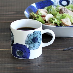 Flower Light-Weight Mug Made in Japan Mino Ware Original