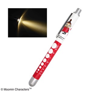 Disaster Prevention The Moomins soft LED pen Light Little My Flower Red 1 4 6