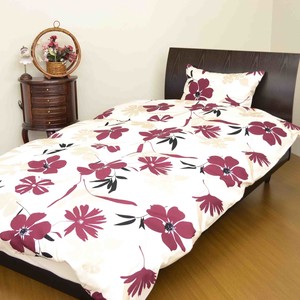 100% Modern Floral Pattern Bedspread Cover Mattress Cover Pillow Case