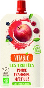 ヴィタビオ･有機スーパーフルーツ　アップル・ラズベリー・ブルーベリー　120g【オーガニック】