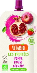 ヴィタビオ･有機スーパーフルーツ　アップル・ストロベリー・ザクロ　120g【オーガニック】