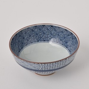 波佐見焼　地紋織　大茶碗　日本製