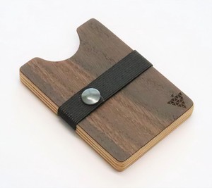 Bimbesbox スモークオーク ドイツ製天然木カードケース
