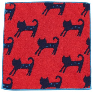 Plune IMABARI TOWEL Handkerchief Dot cat Gift