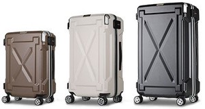 【2019新作【トラベル】【旅行】直送可】防水仕様スーツケース