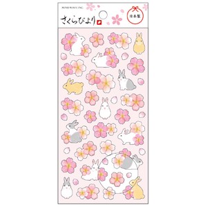 Sakura Sticker Sakura Biyori Rabbit Sakura