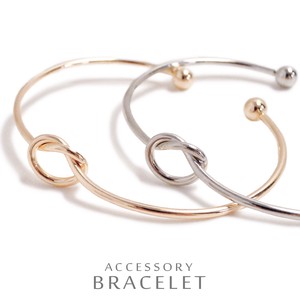 MAGGIO Topic Design Items Slim Knot Bangle Bracelet