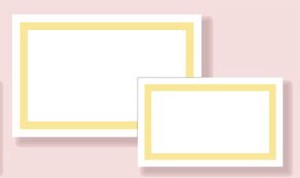 Store Supplies Gold Leaf Cards
