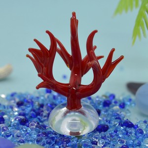 [ガラス細工]赤サンゴ