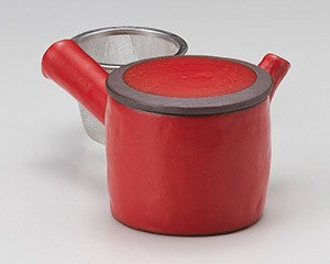 Mino ware Japanese Teapot Red Tea Pot Made in Japan
