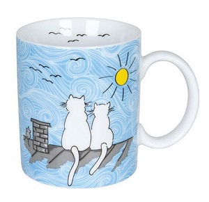 【KONITZ(コーニッツ)】 Cat by day 昼のネコ達 ＜マグカップ＞
