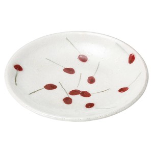 Shigaraki ware Plate Cherry 19cm